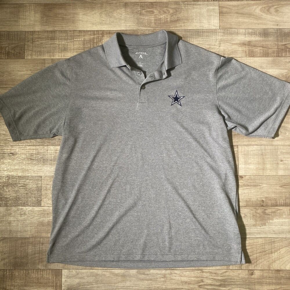 Antigua Dallas Cowboys Men's Football Golf Polo Shirt Size L
